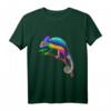 Buntes Chamäleon T-Shirt mit Regenbogenfarben – Exotisches Tiermotiv für Reptilien- und Tierliebhaber