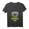 Lustiges Chamäleon T-Shirt mit V-Ausschnitt - Für Damen, Kinder & Tierliebhaber, Das perfekte Chamäleon Geschenk