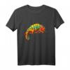 Aquarell Spritzer Chamäleon T-Shirt - Perfektes Geschenk für Reptilien- und Echsenliebhaber zu Geburtstag oder Weihnachten