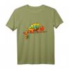 Aquarell Spritzer Chamäleon T-Shirt - Perfektes Geschenk für Reptilien- und Echsenliebhaber zu Geburtstag oder Weihnachten