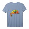 Aquarell Spritzer Chamäleon T-Shirt - Perfektes Geschenk für Reptilien- und Echsenliebhaber zu Geburtstag oder Weihnachten