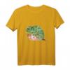 Blumen Reptilien Geschenk Chamäleon T-Shirt - Exotisches Tiermotiv für Tierliebhaber, Kinder & Reptilienfans als Weihnachts- oder Geburtstagsgeschenk
