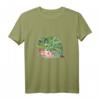 Blumen Reptilien Geschenk Chamäleon T-Shirt - Exotisches Tiermotiv für Tierliebhaber, Kinder & Reptilienfans als Weihnachts- oder Geburtstagsgeschenk