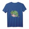 Blumen Reptilien Geschenk Chamäleon T-Shirt - Exotisches Tiermotiv für Tierliebhaber, Kinder & Reptilienfans als Weihnachts- oder Geburtstagsgeschenk
