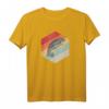 Chamäleon T-Shirt Retro Vintage Echse Geschenk für Reptilien- und Echsenliebhaber