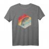 Chamäleon T-Shirt Retro Vintage Echse Geschenk für Reptilien- und Echsenliebhaber