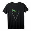 Verschleiertes geometrisches Chamäleon Langarmshirt – Perfektes Geschenk für Reptilien- und Chamäleonliebhaber