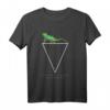 Verschleiertes geometrisches Chamäleon Langarmshirt – Perfektes Geschenk für Reptilien- und Chamäleonliebhaber