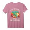 Das Leben ist besser mit einem Chamäleon T-Shirt - Perfektes Geschenk für Reptilienliebhaber und Tierbesitzer