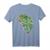 Aquarell Chamäleon T-Shirt – Perfektes Geschenk für Reptilien- und Echsenliebhaber zu Geburtstag oder Weihnachten