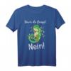 Bevor du fragst Nein T-Shirt - Lustiges Tiermotiv für Introvertierte, Misanthropen & Loner, Perfektes Geschenk für Geburtstage & Weihnachten