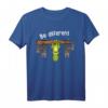 Be Different Chamäleon lustiges Tiermotiv T-Shirt mit Fledermäusen – Perfektes Geschenk für Tierliebhaber, Reptilien- und Waldtiere-Fans