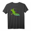Green Anole Chamäleon Reptilien T-Shirt – Klassisch geschnitten, langlebiges Tiermotiv-Shirt für Reptilienliebhaber