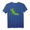 Green Anole Chamäleon Reptilien T-Shirt – Klassisch geschnitten, langlebiges Tiermotiv-Shirt für Reptilienliebhaber