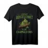 Leicht abgelenkt von Chamäleons - Reptil Leguan T-Shirt für Tierliebhaber & Exotenfans
