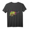 Niedliches Chamäleon Motiv T-Shirt - Buntes Reptilien Design, Perfektes Geschenk für Reptilienliebhaber und Tierfreunde