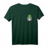 Chamäleon in Brusttasche Leguane Zucht Reptilien Geschenk T-Shirt – Perfekt für Reptilienliebhaber, Züchter & Farbwechsel-Fans zu Weihnachten & Geburtstag