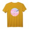 NASA Pastel Rainbow Classic Logo Premium T-Shirt – Offiziell lizenierte NASA Kleidung für Weltraumfans