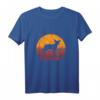 Vintage Chihuahua Sonnenuntergang T-Shirt – Charmantes Geschenk für Chihuahua-Liebhaber zu Weihnachten & Geburtstag für Damen und Hundefans