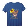 My Sunshine Chihuahua Hund mit Sonnenblumen T-Shirt – Lustiges Hundemotiv für Chihuahua-Fans, Geburtstags- und Weihnachtsgeschenk