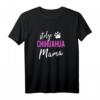 Damen Chihuahua Mama T-Shirt – Stolzes Frauchen Geschenk für Züchter und Hundeliebhaberinnen, perfekt für Weihnachten, Geburtstage & Muttertag