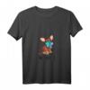 Damen CHIHUAHUA mit Gesichtsmaske Mundschutz Hund T-Shirt - Lustiges Hundemotiv, perfekt als Weihnachts- oder Geburtstagsgeschenk für Hundeliebhaber