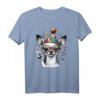 Friedenszeichen Hand Chihuahua T-Shirt für Damen, Herren und Kinder – Perfekt für Neujahr & Festlichkeiten