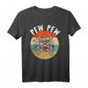 Pew Pew Chihuahua Lustiges Cowboy Hundebandit T-Shirt – Für Hundebesitzer, Züchter & Tierliebhaber mit Humor
