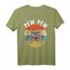 Pew Pew Chihuahua Lustiges Cowboy Hundebandit T-Shirt – Für Hundebesitzer, Züchter & Tierliebhaber mit Humor