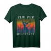 PEW PEW MADAFAKAS Chihuahua T-Shirt - Lustiges Hundemotiv für Damen und Herren, Perfekte Geschenkidee für Hundebesitzer