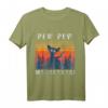 PEW PEW MADAFAKAS Chihuahua T-Shirt - Lustiges Hundemotiv für Damen und Herren, Perfekte Geschenkidee für Hundebesitzer