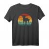 Retro Chihuahua Silhouette T-Shirt - Lustiges Vintage Hundeliebhaber Shirt für Damen und Herren
