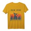 PEW PEW MADAFAKAS Chihuahua T-Shirt – Lustiges Geschenk für Hundehalter, Damen und Herren