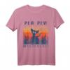 PEW PEW MADAFAKAS Chihuahua T-Shirt – Lustiges Geschenk für Hundehalter, Damen und Herren