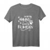 Damen Hund Sprüche Hundebesitzerin Frauchen Hunde T-Shirt - Lustiger Gassi Spruch für Hundeliebhaberinnen mit Hundemotiv
