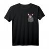 Chihuahua in Pocket HapFrog T-Shirt - Niedliches Hundemotiv, klassisch geschnitten, doppelt genähter Saum
