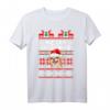Chihuahua Merry Woofmas Weihnachten Ugly Christmas Hunde T-Shirt – Lustiges Hundegeschenk für Hundehalter und Hundeliebhaber zu Weihnachten