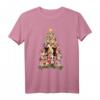 Chihuahua Christmas Tree Xmas T-Shirt – Lustiges Weihnachtsgeschenk für Chihuahua Hundehalter, Dog Mom, Dog Dad & Hundeliebhaber
