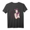 Chihuahua Hund Zubehör Kleidung Tattoo Girl T-Shirt – Süßes Cartoon Design für Hundeliebhaberinnen, Mütter & Stylefans
