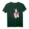 Chihuahua Hund Zubehör Kleidung Tattoo Girl T-Shirt – Süßes Cartoon Design für Hundeliebhaberinnen, Mütter & Stylefans
