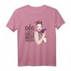 Chihuahua Hund Zubehör Kleidung Tattoo Girl T-Shirt – Süßes Cartoon Design für Hundeliebhaberinnen, Mütter & Stylefans