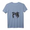 Damen Langhaarige Chihuahua T-Shirt mit V-Ausschnitt – Perfektes Geschenk für Chihuahua-Besitzerinnen und Hundeliebhaberinnen