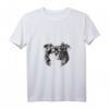 Damen Langhaarige Chihuahua T-Shirt mit V-Ausschnitt – Perfektes Geschenk für Chihuahua-Besitzerinnen und Hundeliebhaberinnen