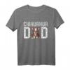 Dog Dad Ever Shirt Lustiges Chihuahua Love-R T-Shirt – Perfektes Geschenk zum Geburtstag & Weihnachten für Chihuahua-Liebhaber und Hundebesitzer