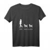 Damen Chihuahua T-Shirt mit V-Ausschnitt – Lustiges Outfit für Hundeliebhaberinnen & Gassi gehen, perfekt für Chihuahua-Fans