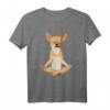 Yoga Hund Chihuahua T-Shirt – Lustiges Geschenk für Chihuahua Fans und Hundeliebhaber
