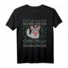HapFrog Chinchilla-Liebhaber T-Shirt - Süßes und Hässliches Weihnachtsgeschenk für Chinchilla-Fans und Tierliebhaber