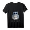 Damen Chinchillin Funny Adorable Cute Animal Lover T-Shirt mit V-Ausschnitt – Perfektes Geschenk für Tierliebhaberinnen und Fans von Chinchilla und Eichhörnchen