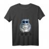 Damen Chinchillin Funny Adorable Cute Animal Lover T-Shirt mit V-Ausschnitt – Perfektes Geschenk für Tierliebhaberinnen und Fans von Chinchilla und Eichhörnchen