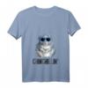 Damen Chinchillin Funny Adorable Cute Animal Lover T-Shirt mit V-Ausschnitt – Perfektes Geschenk für Tierliebhaberinnen und Fans von Chinchilla und Eichhörnchen